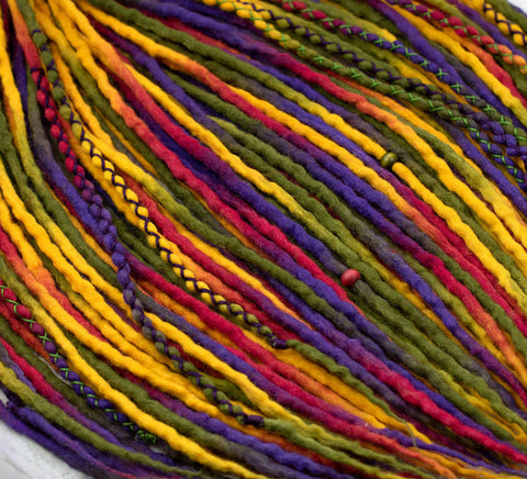 Autumn Sunset dreadlock extensions