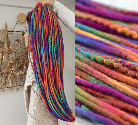 Prism full set – 60 DE wool dreads