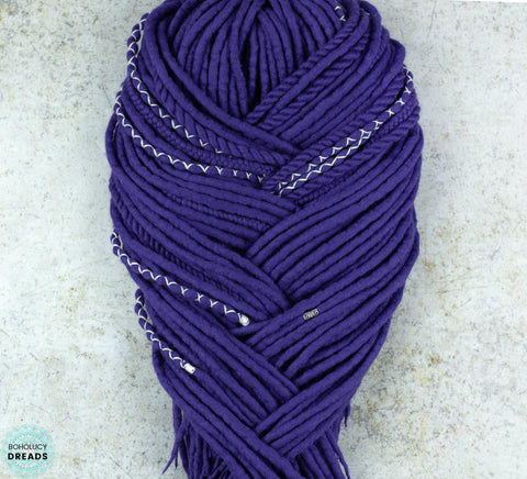Iris wool dreads